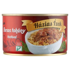 Házias Ízek borsos tokány tésztával 400 g