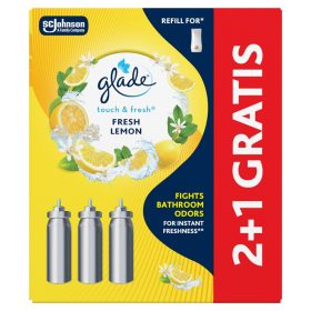   GLADE Touch & Fresh Lemon koncentrált aeroszolos légfrissítő utántöltő 3 x 10 ml (30 ml)