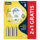GLADE Touch & Fresh Lemon koncentrált aeroszolos légfrissítő utántöltő 3 x 10 ml (30 ml)