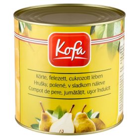 Kofa Premium Felezett Körte Cukrozott Lében 2,5 kg
