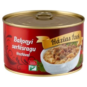 Házias Ízek bakonyi sertésragu tésztával 400 g