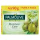 Palmolive Naturals Moisture Care pipereszappan 4 x 90 g