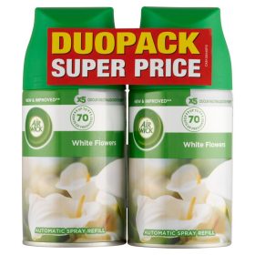   AIR WICK Freshmatic Fehér Virágok automata légfrissítő spray utántöltő 2 x 250 ml