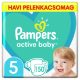 PAMPERS Active Baby Dry, pelenka, méret: 5, 150db