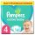 PAMPERS Active Baby Dry, pelenka, méret: 4, 180db