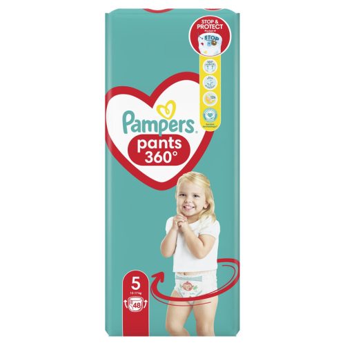 PAMPERS Pants, bugyipelenka, méret: 5, 48db