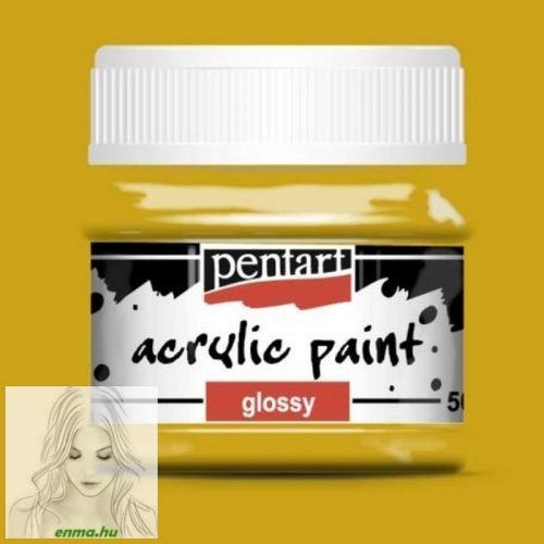 Akrilfesték Pentart 50Ml Fényes, Okker