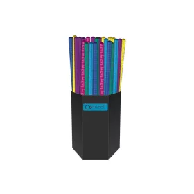   Grafitceruza HB, metál színű kerek test, Connect 72 db/csomag,