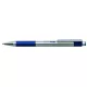 Golyóstoll 0,7mm, kék test, Zebra F-301, írásszín kék