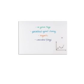   Mágneses üvegtábla 65x100cm, alukeretes ValueLine  GTL6510009 Franken