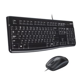 Billentyűzet+egér MK120 - HU - Logitech, fekete