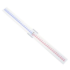 Számegyenes műanyag, iskolai használatra, Bluering