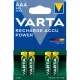 Elem tölthető akku AAA mikro 800 mAH Power 4 db/csomag, Varta