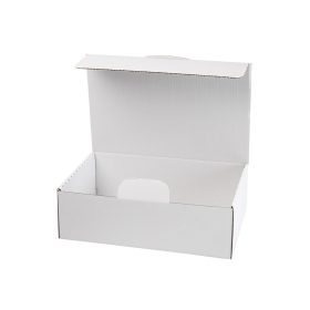   Irattári doboz A4, 375x250x115mm, mindkét oldalán fehér Bluering®