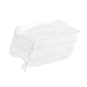   Irattálca műanyag 355, 355x255x60mm, Bluering®, víztiszta