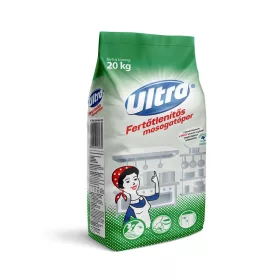 Mosogatópor fertőtlenítő hatással zsákos 20 kg Ultra
