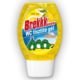 WC tisztító gél utántöltő 100 ml Brekk sárga