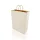 Sodrottfüles papírtáska 320x420mm 150mm talp L méret 200 db/doboz, fehér