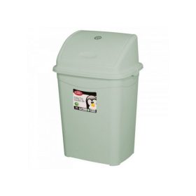   Szemeteskuka billenő fedéllel műanyag 9 literes szürke UP116