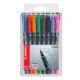 Alkoholos marker készlet 0,4mm, STABILO OHPen S, 8 klf. szín
