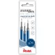 Tollbetét tűhegyű 3 db/csomag 0,25mm Pentel EnerGel LRN5-3C írásszín kék