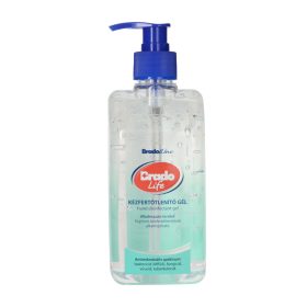   Kéz- és bőrfertőtlenítő gél pumpás 500 ml Classic Bradolife