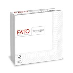   Szalvéta 2 rétegű 33 x 33 cm 50 lap/cs Fato fehér_82625002