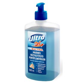   Folyékony szappan pumpás 500 ml fertőtlenítő hatással Ultra Sol Extra