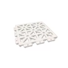 Lábrács szett zuhanyzóba 15 x 15 cm 6 db/csomag fehér