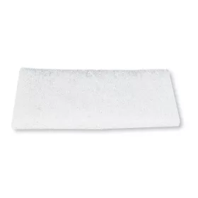 Súroló pad lap 25 x 12 cm fehér