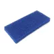 Súroló pad lap 25 x 12 cm kék