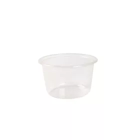   Elviteles doboz alj, kerek, szószos, öntetes tál 80 ml PP 100 db/csomag, áttetsző