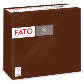   Szalvéta 2 rétegű 38 x 38 cm 40 lap/cs Fato Star csokoládé_82991000