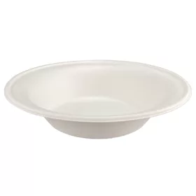   Tányér leveses 500 ml komposztálható cukornád 50 db/csomag, fehér