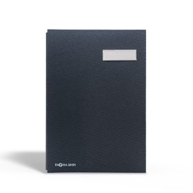   Aláírókönyv, 20lap, A4 Pagna 24191 vászon borító fekete