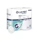 Toalettpapír 2 rétegű 400 lap/tekercs 4 tekercs/csomag Aquastream 4 Lucart_811B70J hófehér