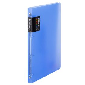   Gyűrűskönyv A4, 4 gyűrűs 2cm gerinc PP, Karton P+P Opaline kék
