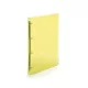 Gyűrűskönyv A4, 4 gyűrűs 2cm gerinc áttetsző PP, Karton P+P Lines sárga
