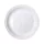 Tányér lapos D 22 cm műanyag 100 db/csomag fehér