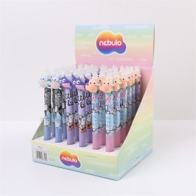   Zseléstoll radírozható, Vicces Cicák, 36 db/display Nebulo