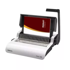   Spirálozógép, műanyag spirálkötéshez, manuális, 300lap, Fellowes® Pulsar+