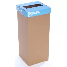 Szemeteskuka 53 literes papír szelektív Office