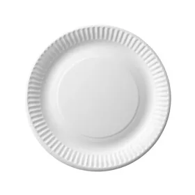 Papírtálca kerek D 18 cm 100 db/csomag, fehér