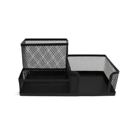 Fémhálós asztali rendező 3 rekeszes Bluering® fekete