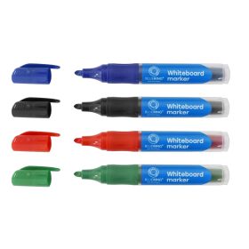   Táblamarker 3mm, kerek, cserélhető betétes, Bluering®, 4 klf. szín