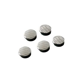 Mágnes króm 22mm HM22CR/5 Franken 10 db/csomag, ezüst 