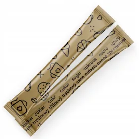 Kristálycukor, tasakos 4 g/db barna/nád 1000db/doboz