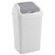 Szemeteskuka billenő fedéllel műanyag 60 literes Heidrun Altea fehér
