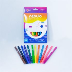 Rostírón filctoll vízbázisú Nebulo 12 klf. Szín