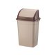 Szemeteskuka billenő fedéllel műanyag 4 literes barna UP114